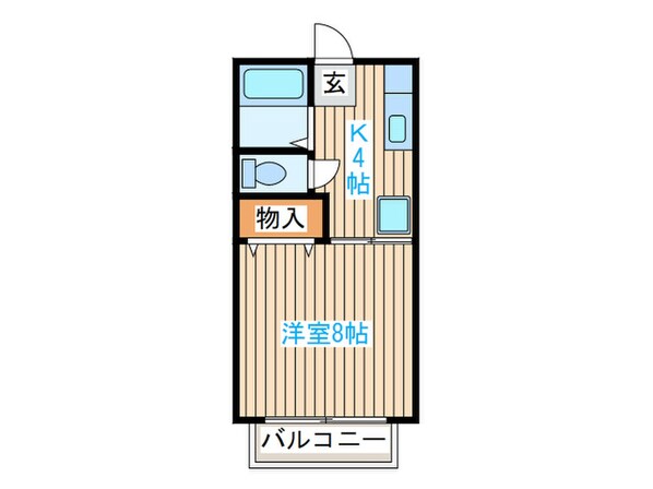 ＰＡＬ　ＺＯＮＥの物件間取画像